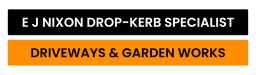 E J Nixon Drop Kerbs Logo Small